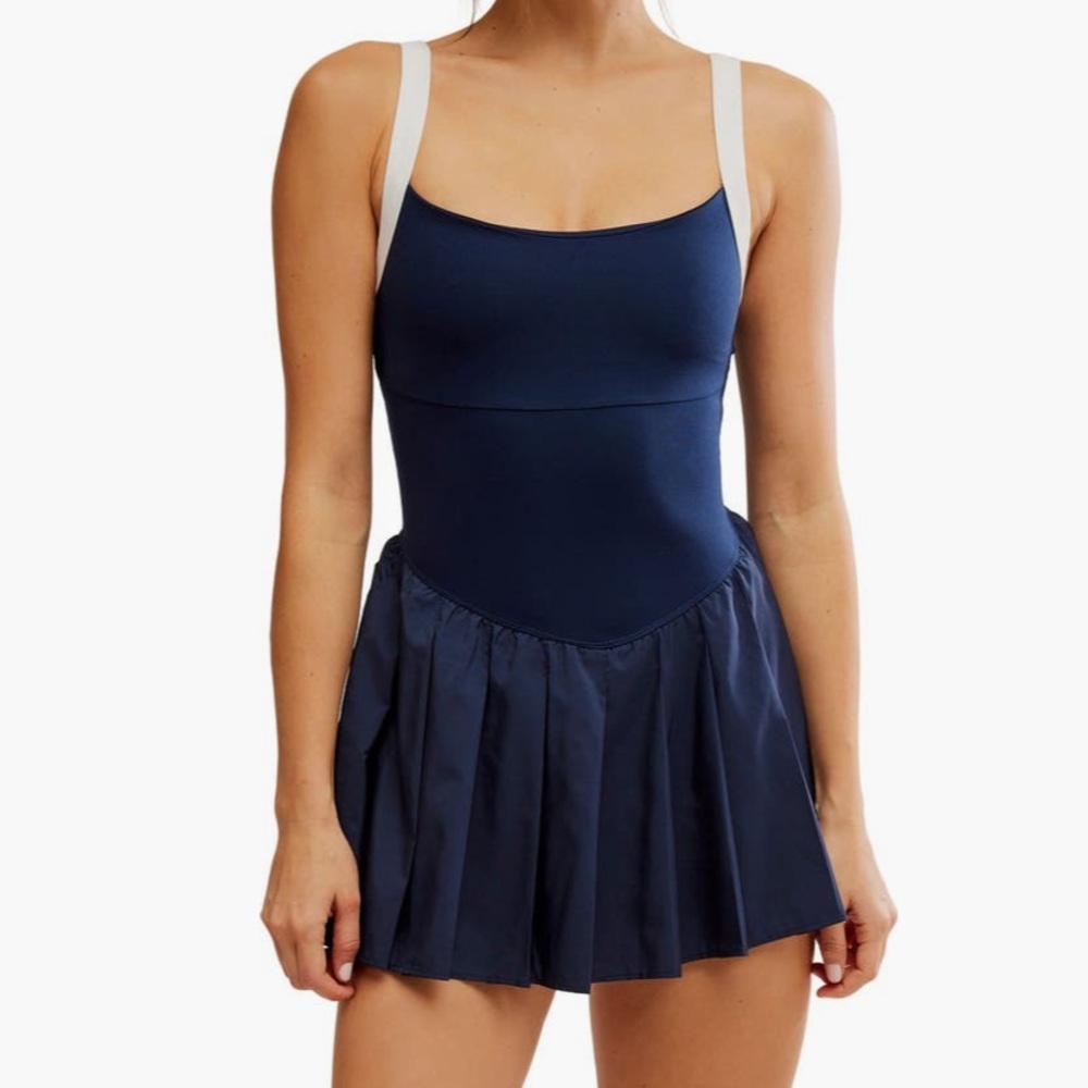 FP Movement by Free People Navy Mini Dress